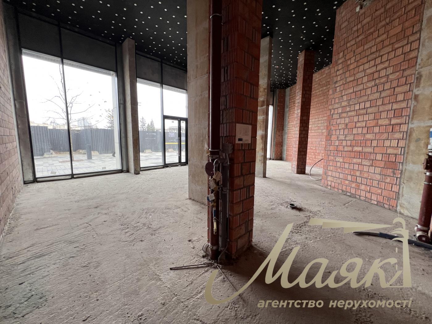 Оренда фасадного приміщення 103,3м2, ЖК Unit Home