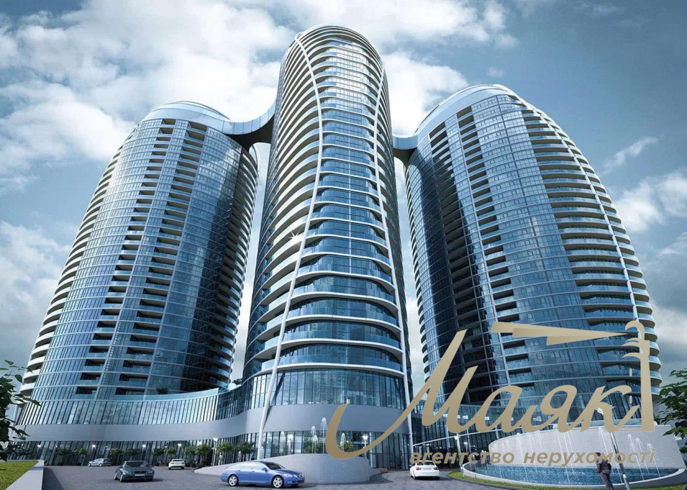 Продаж 3к 144.8 м2 квартири ЖК Таріан Таверс, вул. Патріса Лумумби