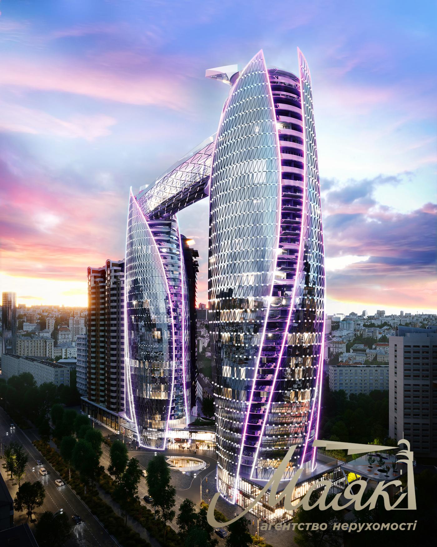 3-Bedroom Apartment for Sale in the NVER Residential Complex, Lesya Ukrainka Blvd.