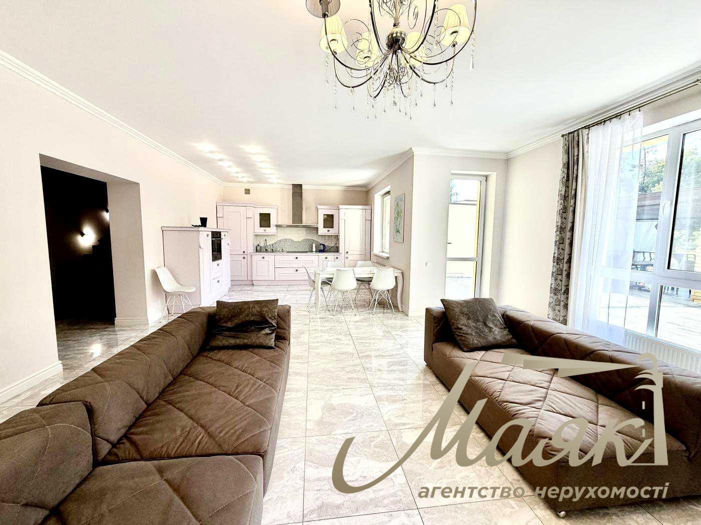 Townhouse for rent: 292 m², 3 bedrooms, terrace with waterfront access, self-contained; Kozin/Koncha-Zaspa village, Anatoliy Solovyanenko Street, Kyiv Oblast, Obukhiv direction   