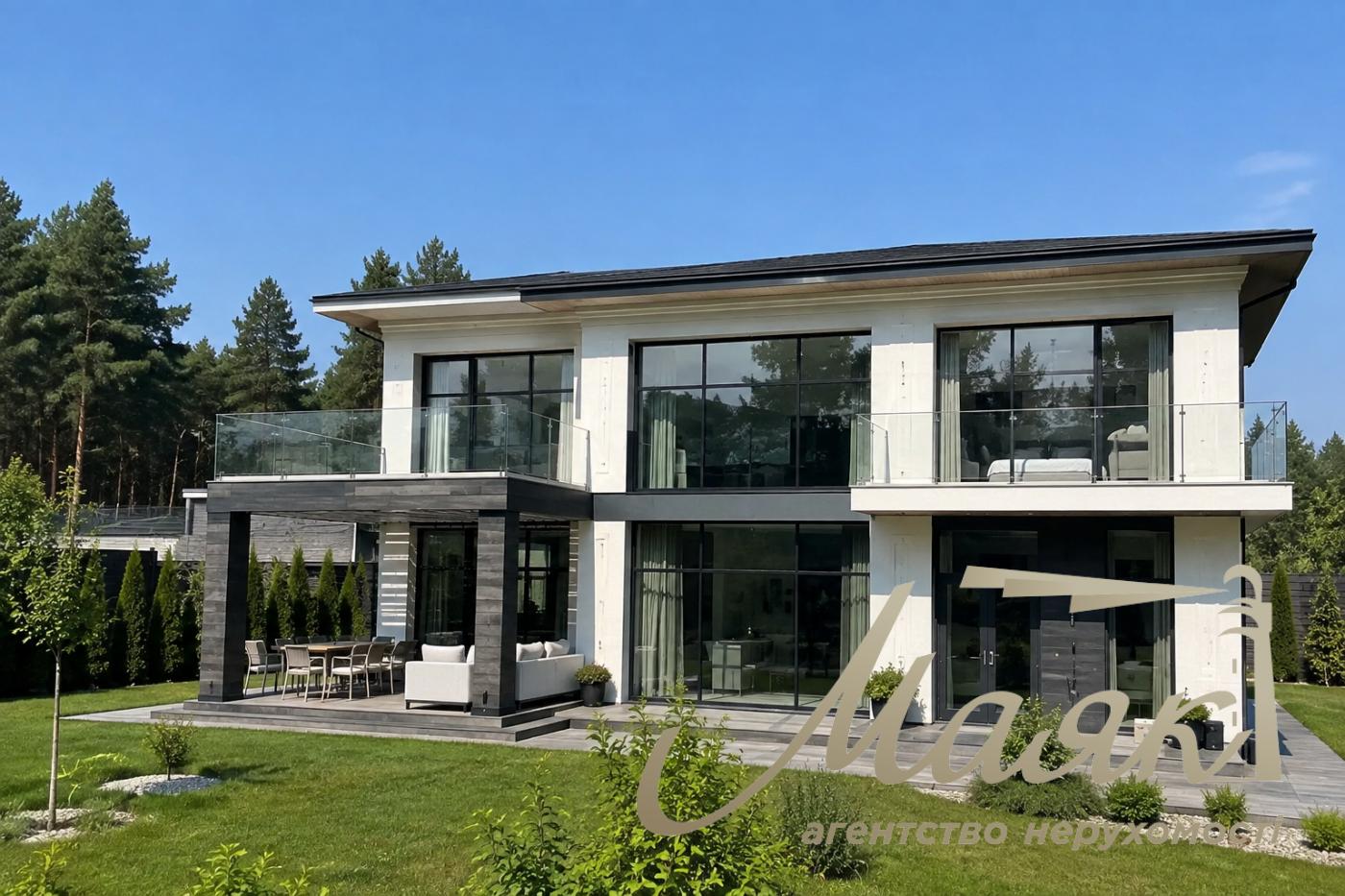 Продажа дома в КГ «Ясный Хутор» — 467 м² с. Ходосовка, терраса, балконы, панорамный вид