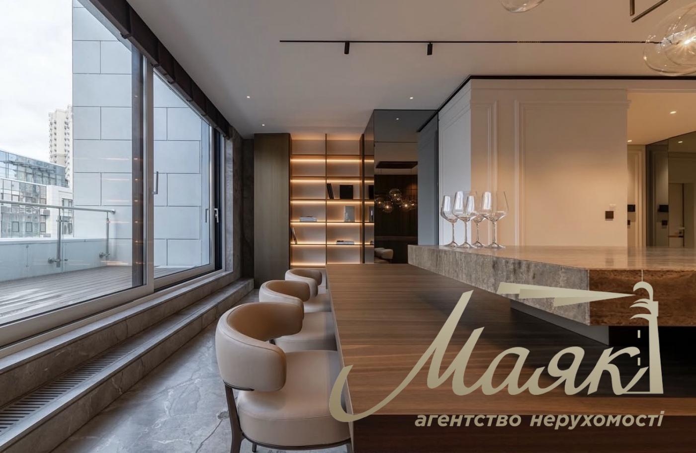 For sale two-level penthouse of 204 m² Kiev, Pechersky district, LCD "Boulevard of Fountains", Sapernoe Pole str., 5