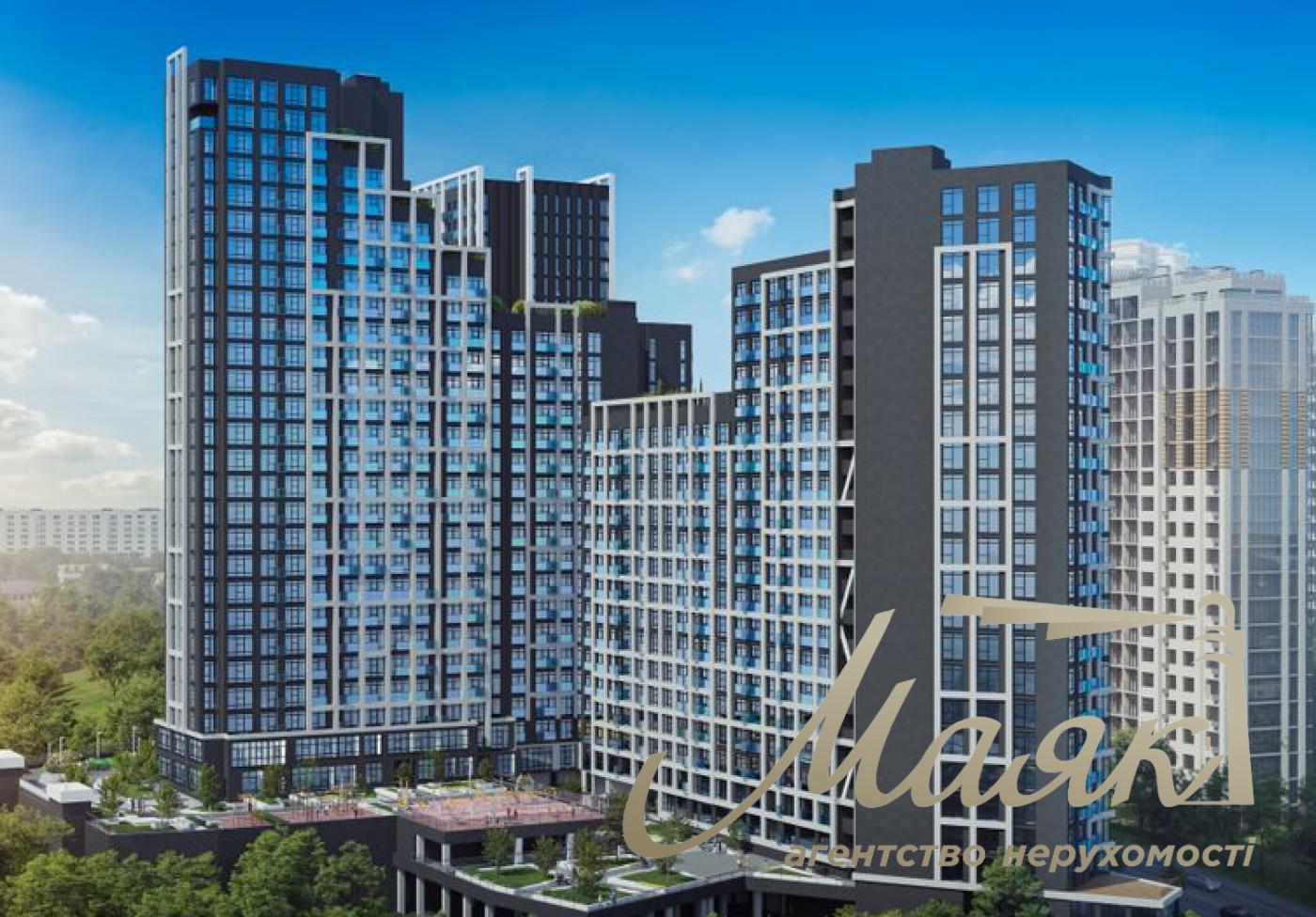 Продажа 1-к квартиры 34.87 м2 в ЖК Nordica Residence, Печерск, Черная Гора, Зверинец