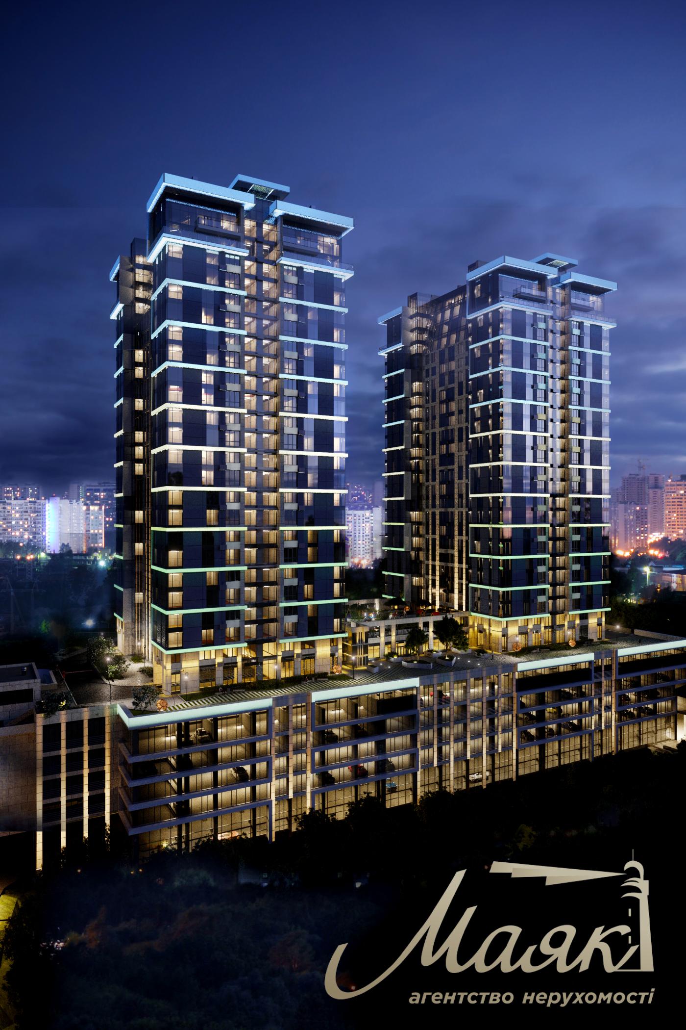 Продажа 3-х комнатной квартиры 108 кв.м в ЖК Edelweiss House|Печерск 
