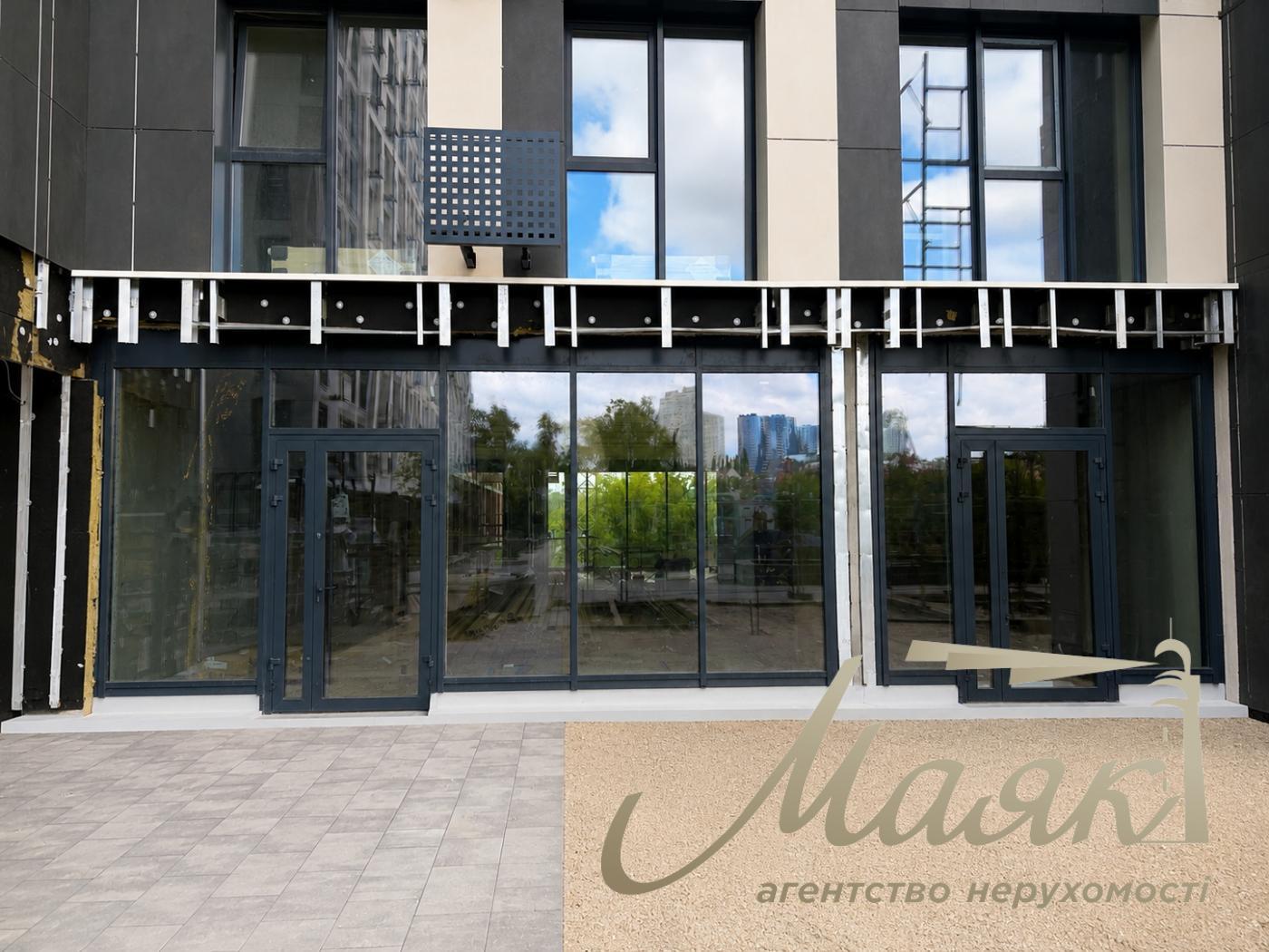 Продаж фасадного комерційного приміщення площею 113,71 м² у ЖК «Nordica Residence», Печерськ