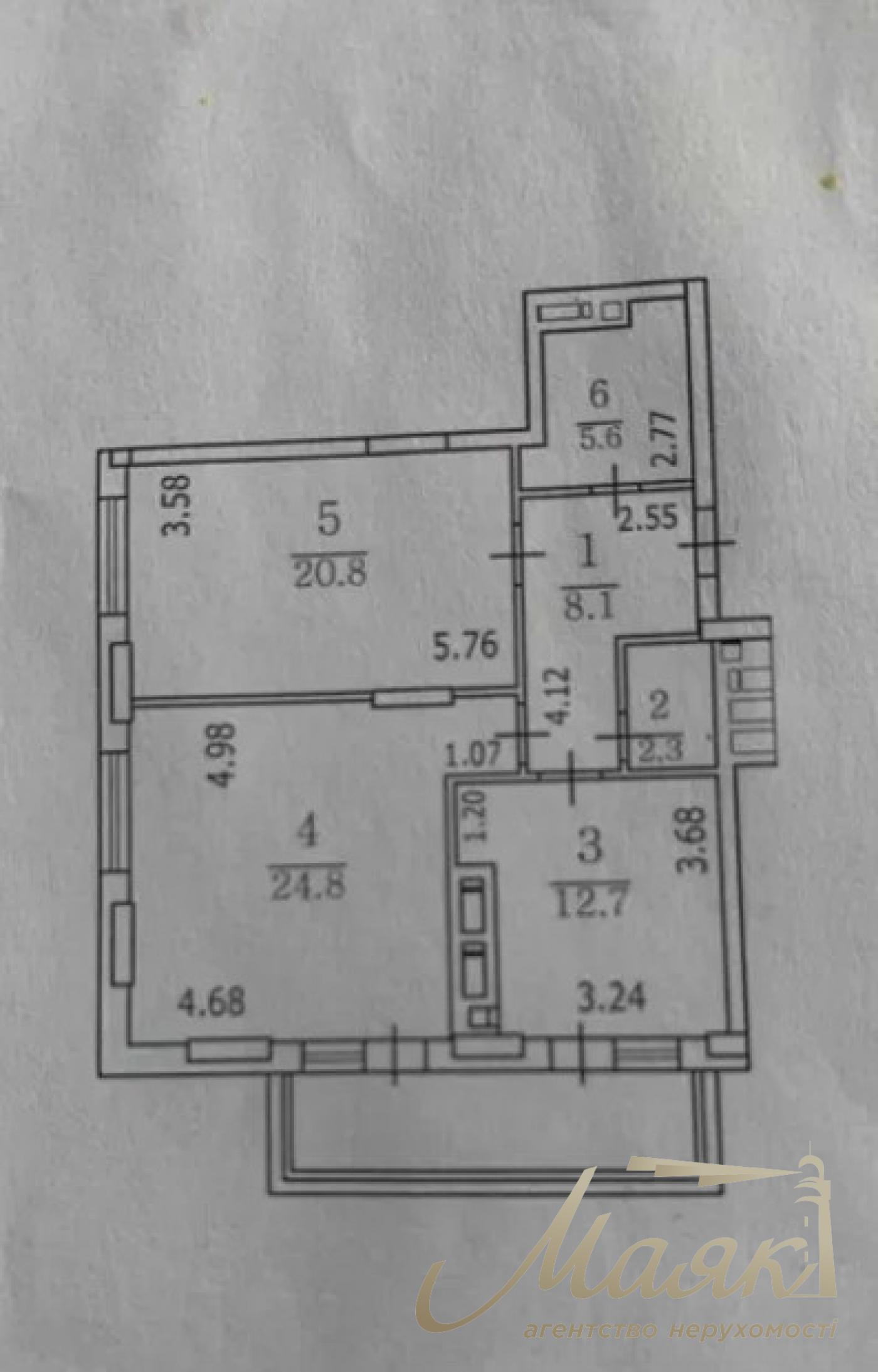 Продажа 3-комнатной квартиры 82м2, ЖК "Jack House" ул. Леси Украинки 7В, Печерский район