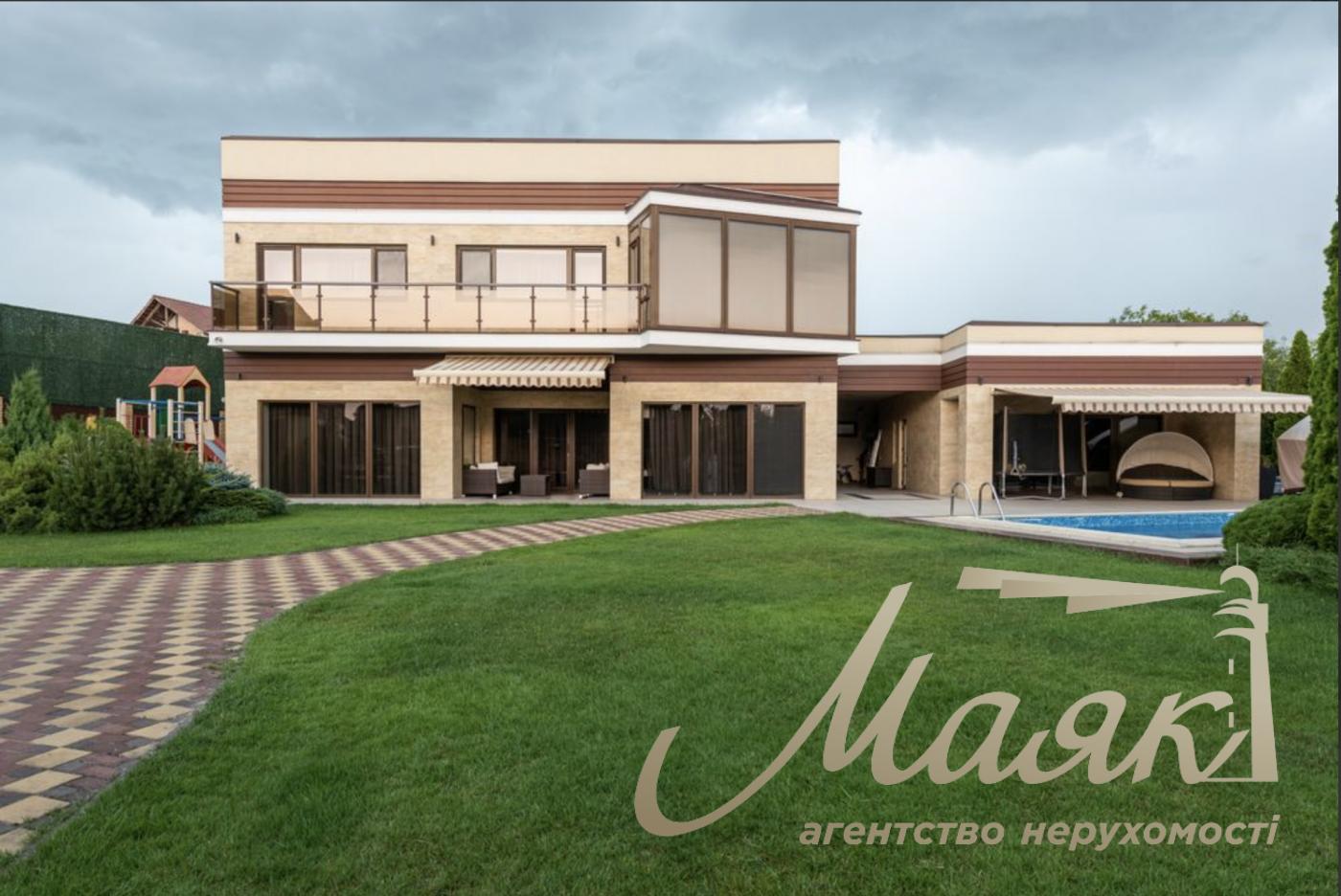 Аренда 2-х этажного дома 321м2 + гостевой дом, Остров Водников, Голосеевский район