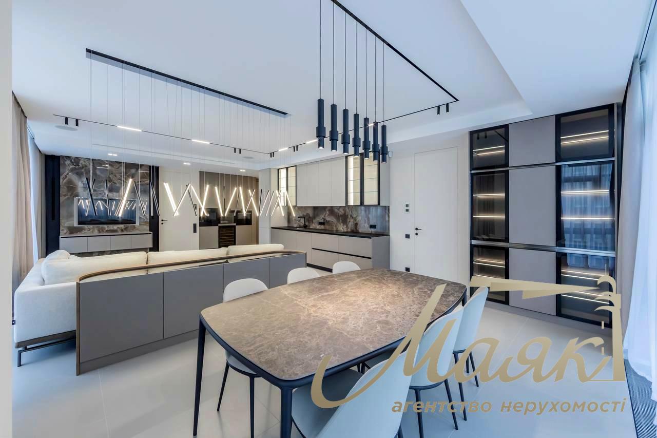 Аренда квартиры 112м2 в ЖК «Новопечерские Липки» Андрея Верхогляда/Драгомирова 19Б, Печерский район, Киев.