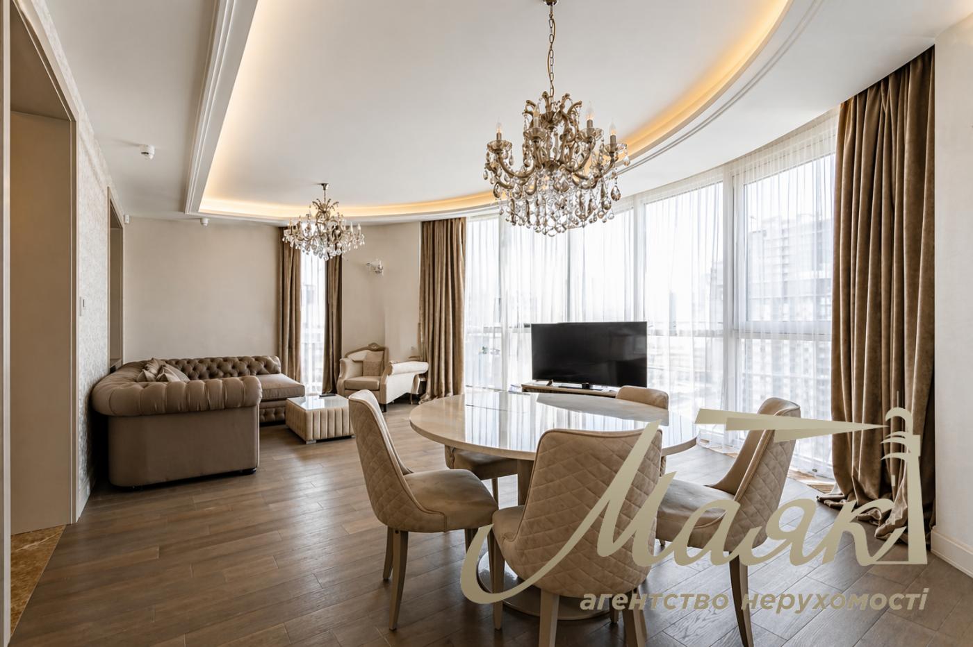 Аренда видовой квартир в ЖК Новопечерские Липки 