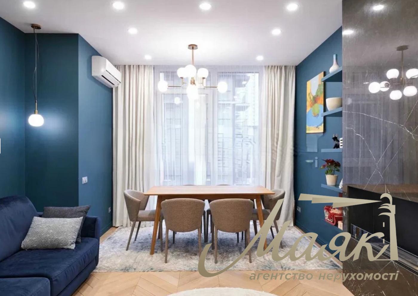 Продажа 3х-комнатной квартиры в центре Киева — ЖК «Французский квартал 2», 83 м², дизайнерский ремонт, Печерский район, Киев.