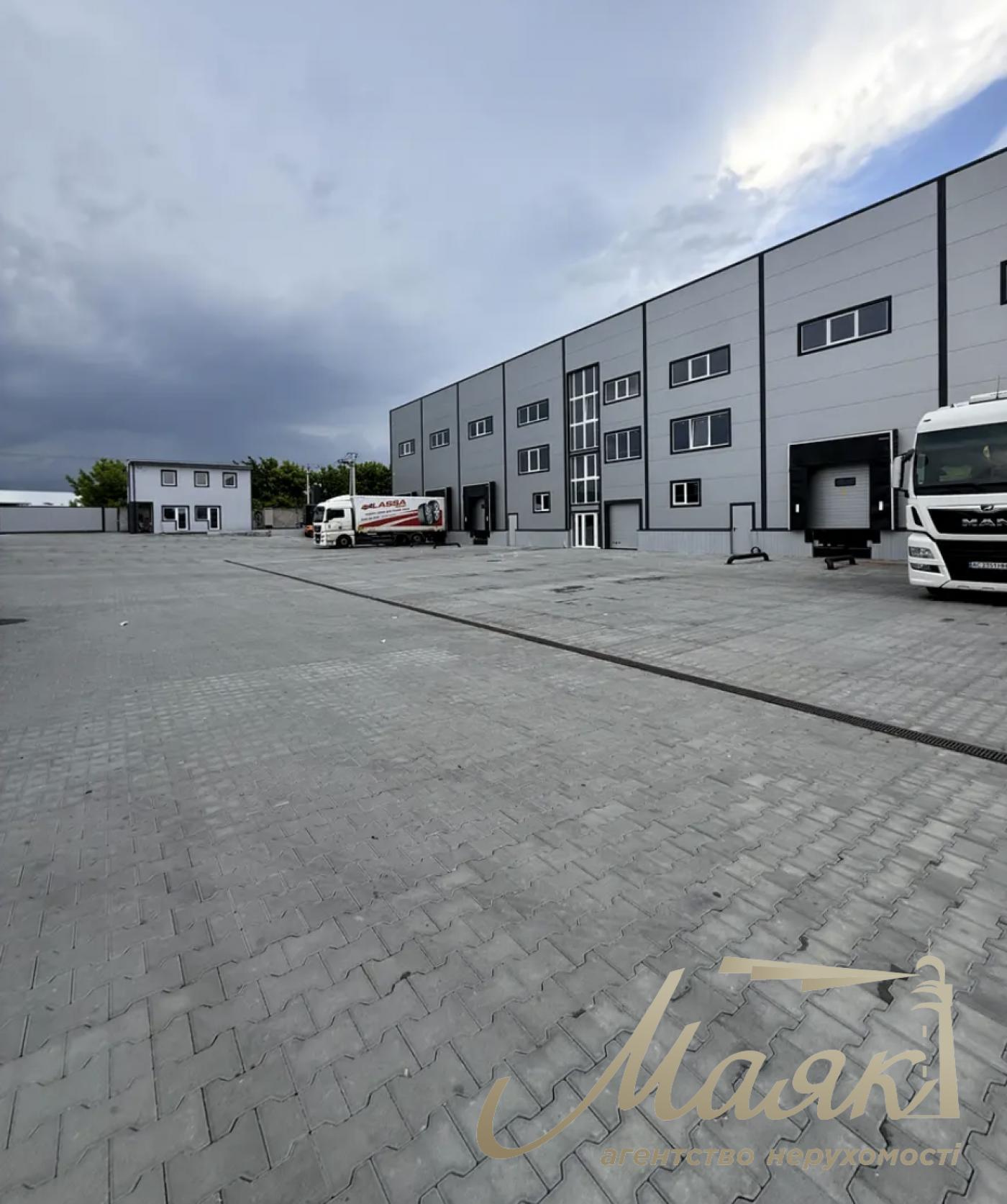 Оренда нового складського приміщення (1296 м²) у Борисполі