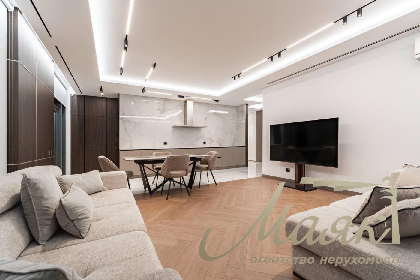 Аренда квартиры 125м2 в ЖК «Новопечерские Липки» Драгомирова/Верхогляда, Печерский район, Киев 