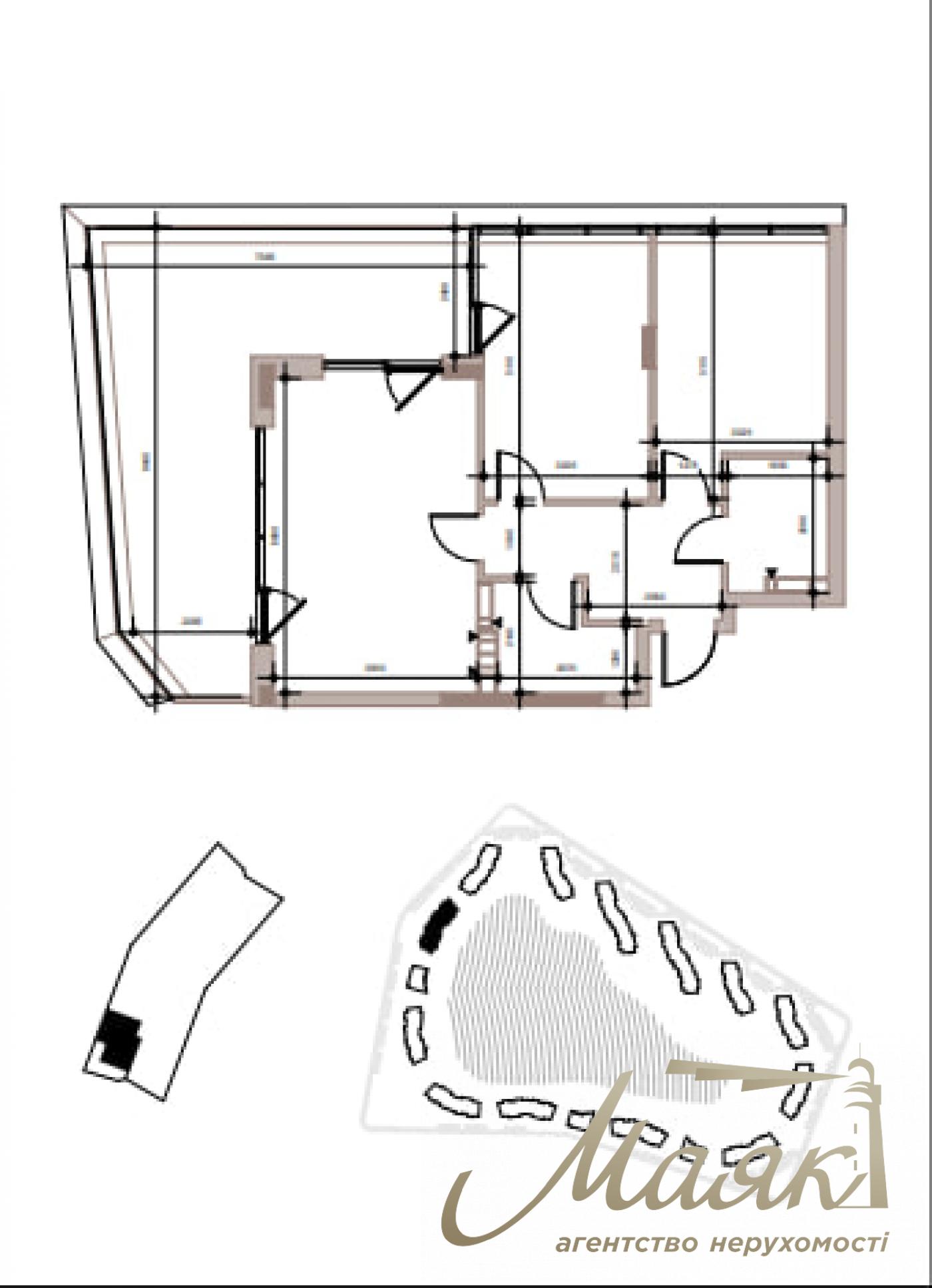 For sale 3-bedroom apartment in Residential Complex Park Lake City, Podgoretsi
