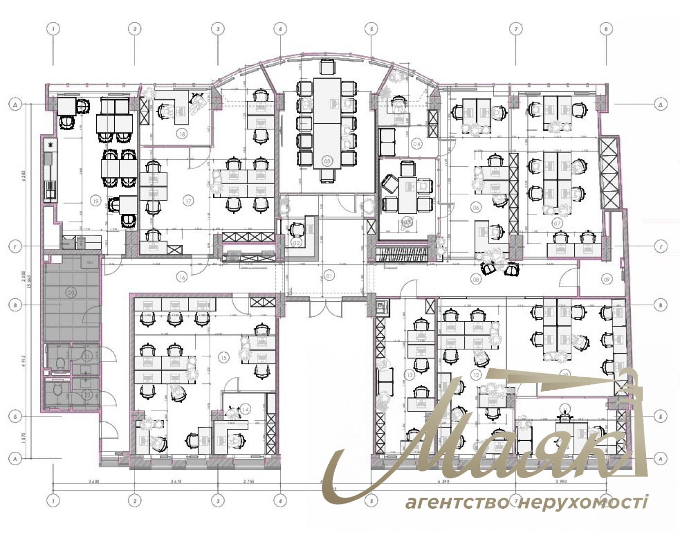 Office for sale 400 m², Kiev