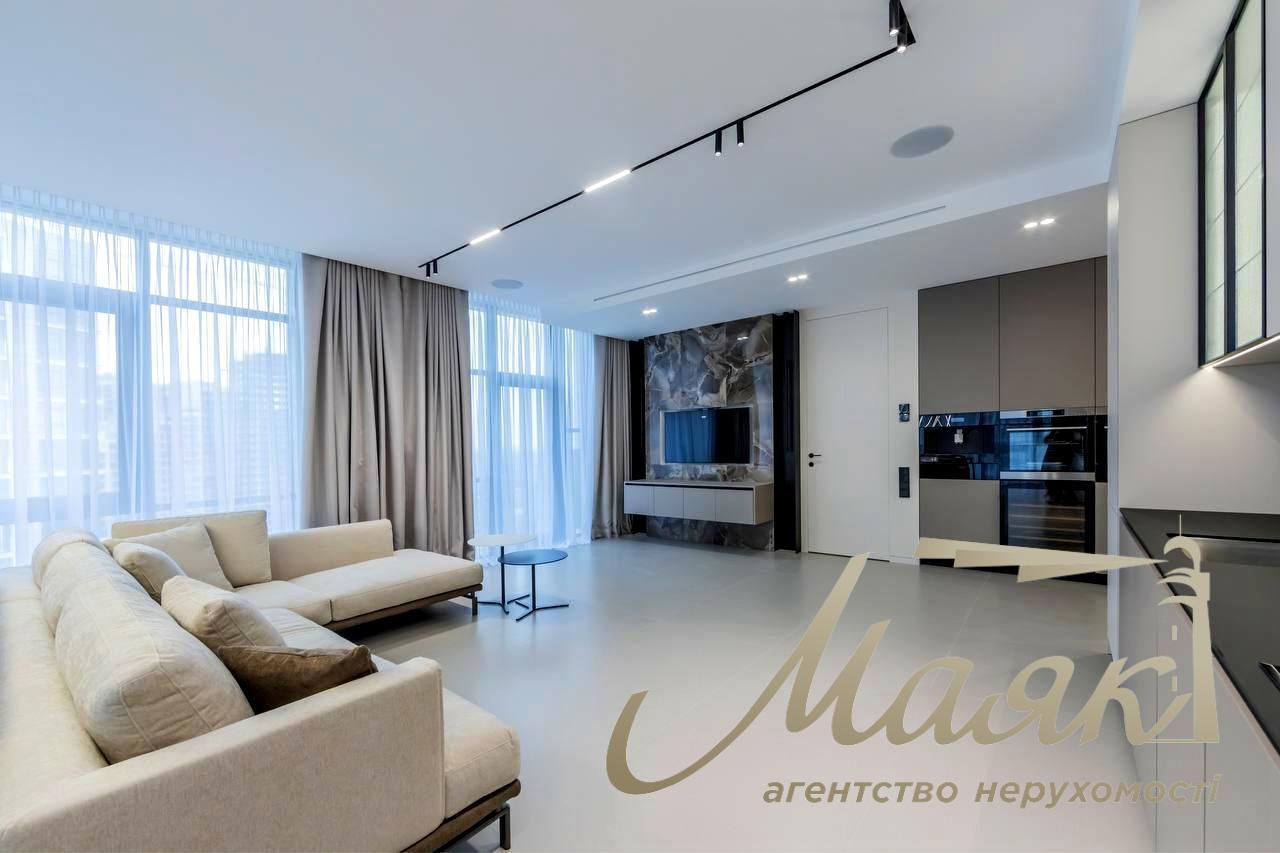 Rent apartment 112m2 in LCD "Novopecherskie Lipki" Andriy Verkhoglyad/Dragomirova 19B, Pechersky district, Kiev.