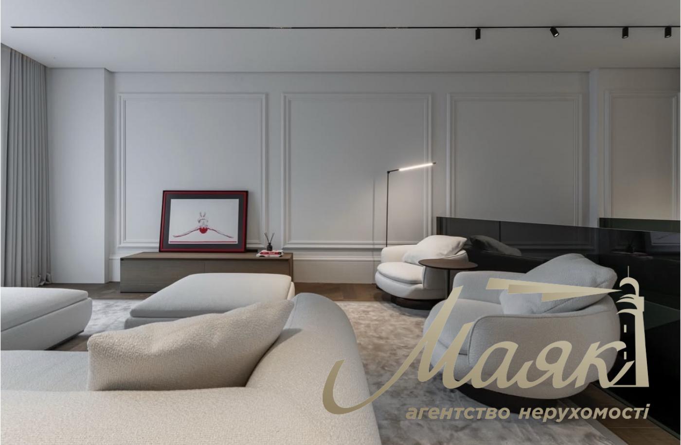 Продаж дворівневого пентхауса площею 204 м² Київ, Печерський район, ЖК "Бульвар Фонтанів", вул. Саперне поле, 5