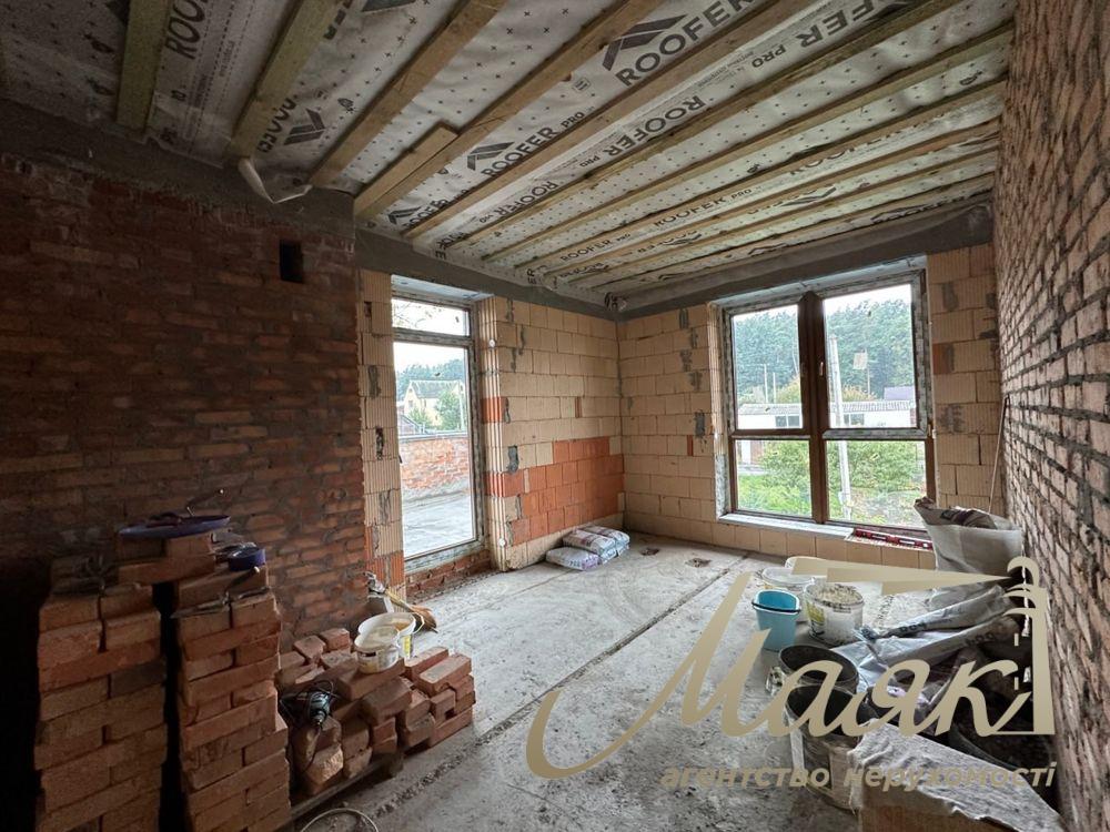 Продаж сучасного 2х-поверхового будинку 200 м² + тераса 30м2 у с. Віта поштова, Київська область, Ліс, Асфальтований під'їзд, Теремки, Одеський напрямок.