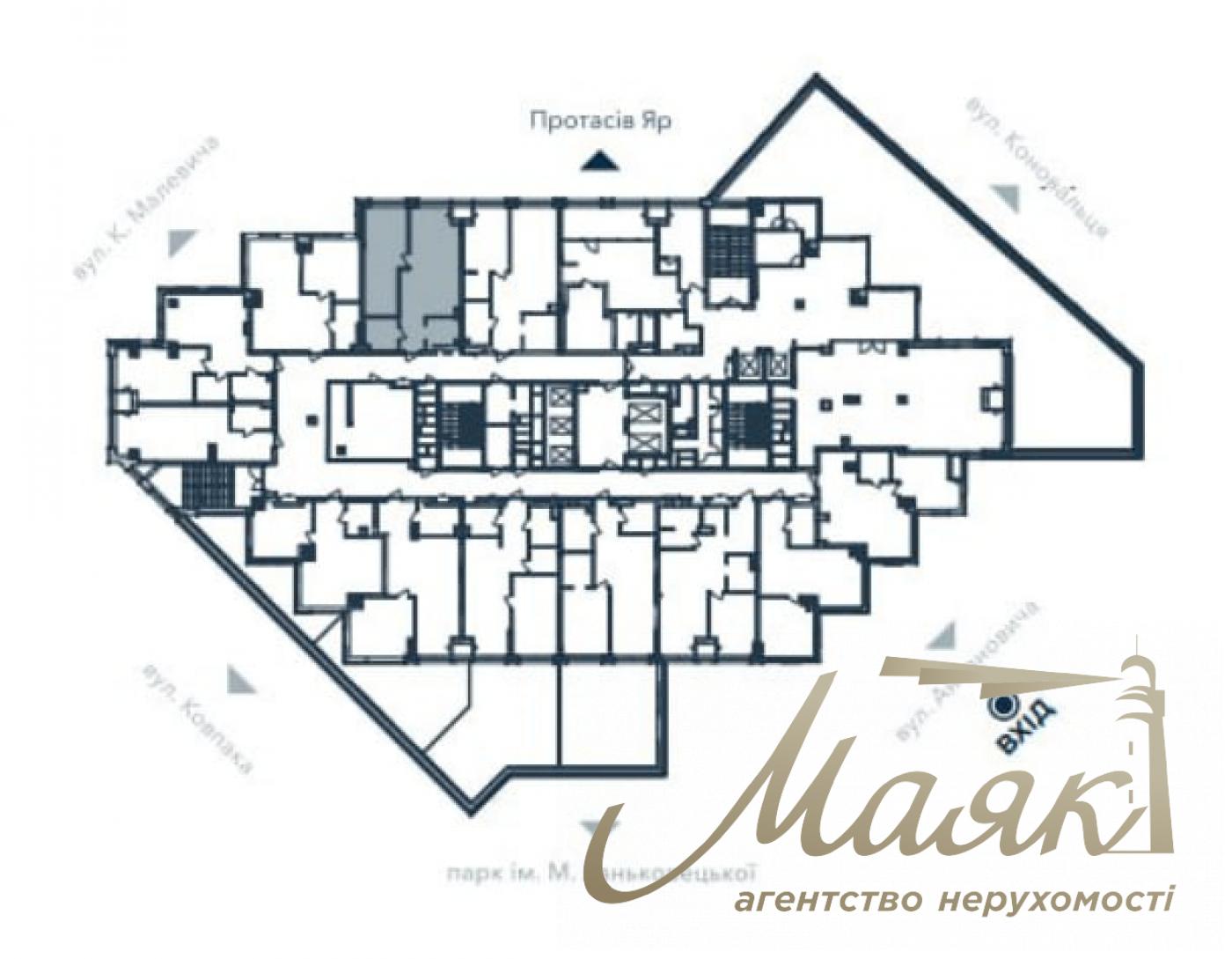 Продажа 2-к квартиры в ЖК А136 Highlight Tower, Центр