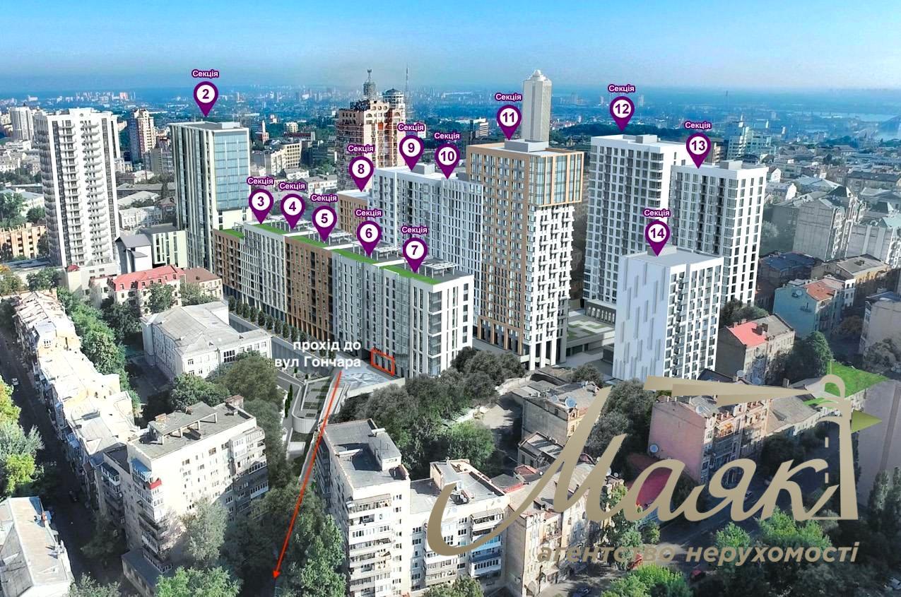 Оренда офісу 172 кв.м у ЖК Ярославів Град