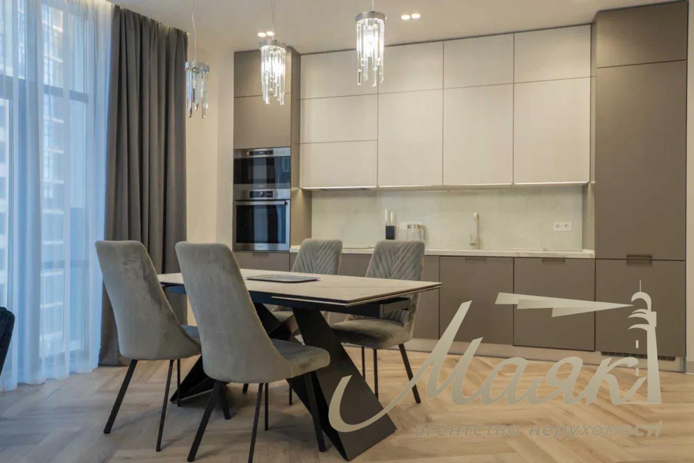 Rent 3-bedroom apartment in LCD Novopecherskie Lipki, 105 m², Pecherskiy district, Andriy Verkhoglyada (Dragomirov), 17-B., Kyiv