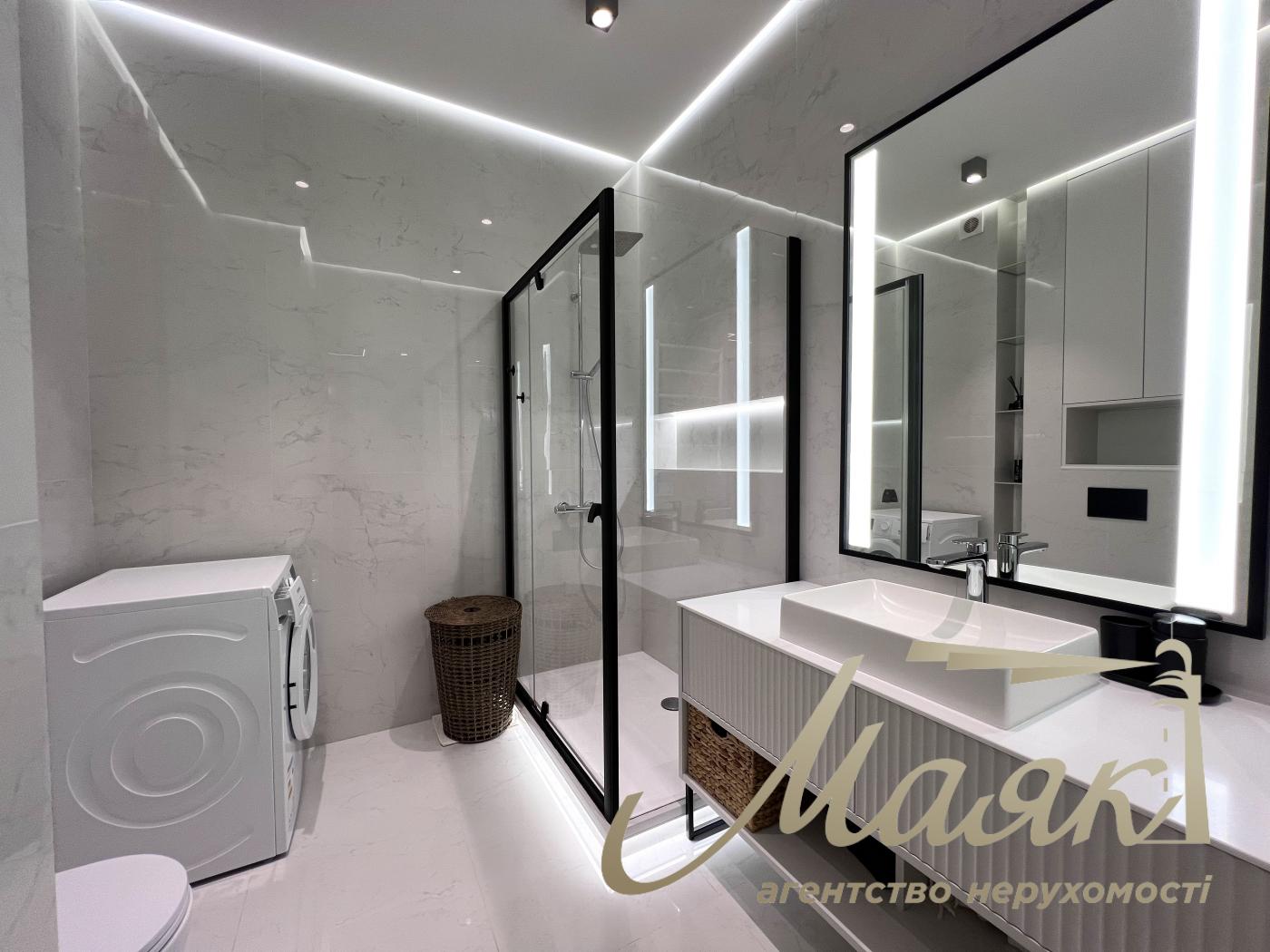 Продаж 1-кімнатної квартири з гарним видом (58,4 м²) у ЖК «Riverstone», вул. Дніпровська Набережна, 10-Д