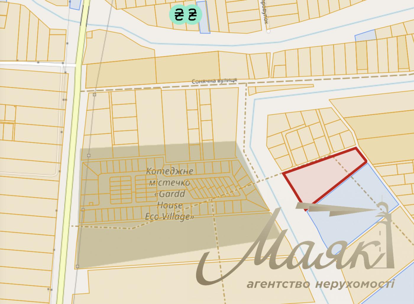 Продажа земельного участка 1,3 га под коттеджный городок, Вышгород, с. Рожны, Броварской район, Киевская область