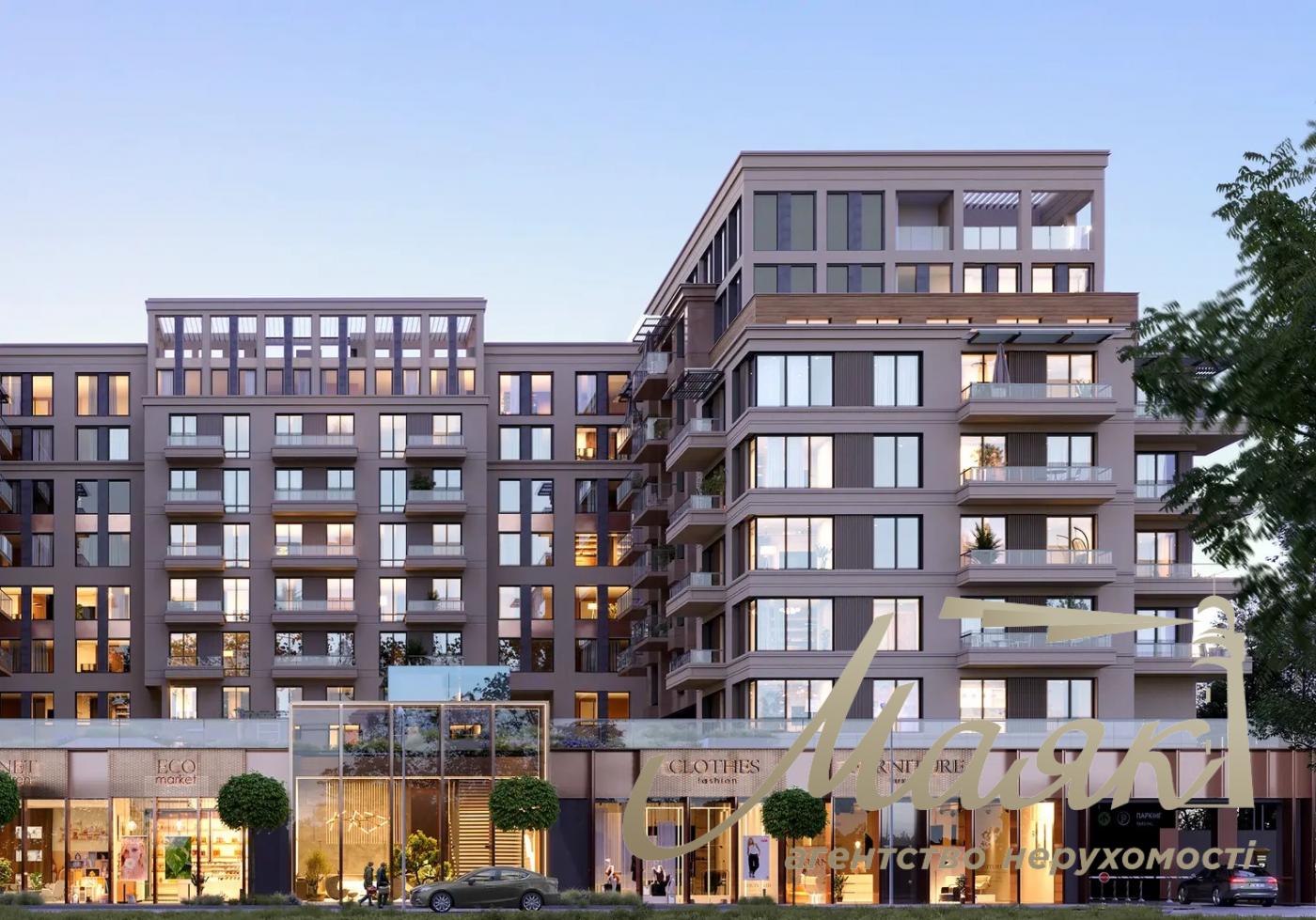 Продаж комерційного приміщення 160,71м.кв. OLEGIV Boutique Residence, Центр