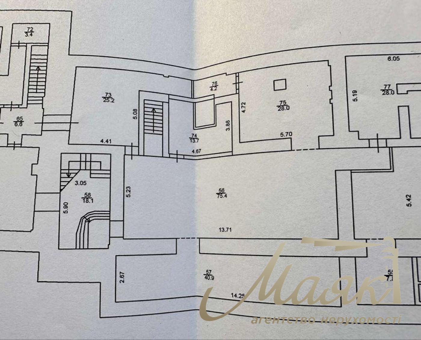 Rent 90 sq.m. front premise, Khreshchatyk, Maidan Nezalezhnosti