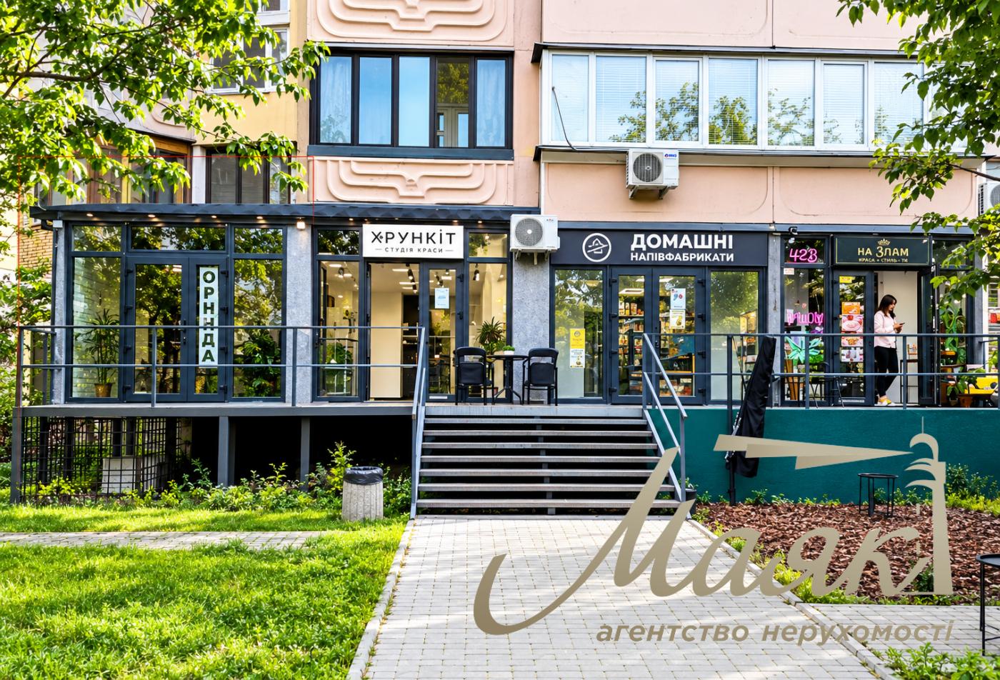 Продаж фасадного приміщення площею 41 м² на вул. Княжий Затон, Осокорки, Позняки