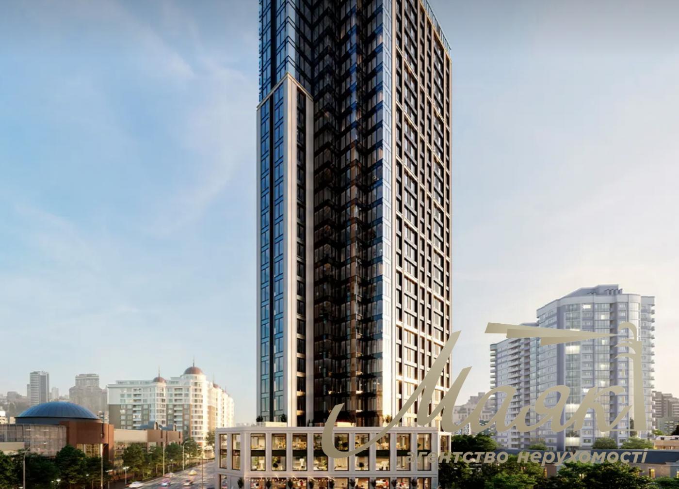 Продаж фасадного комерційного приміщення, 3300 м2, ЖК А136, Печерський район