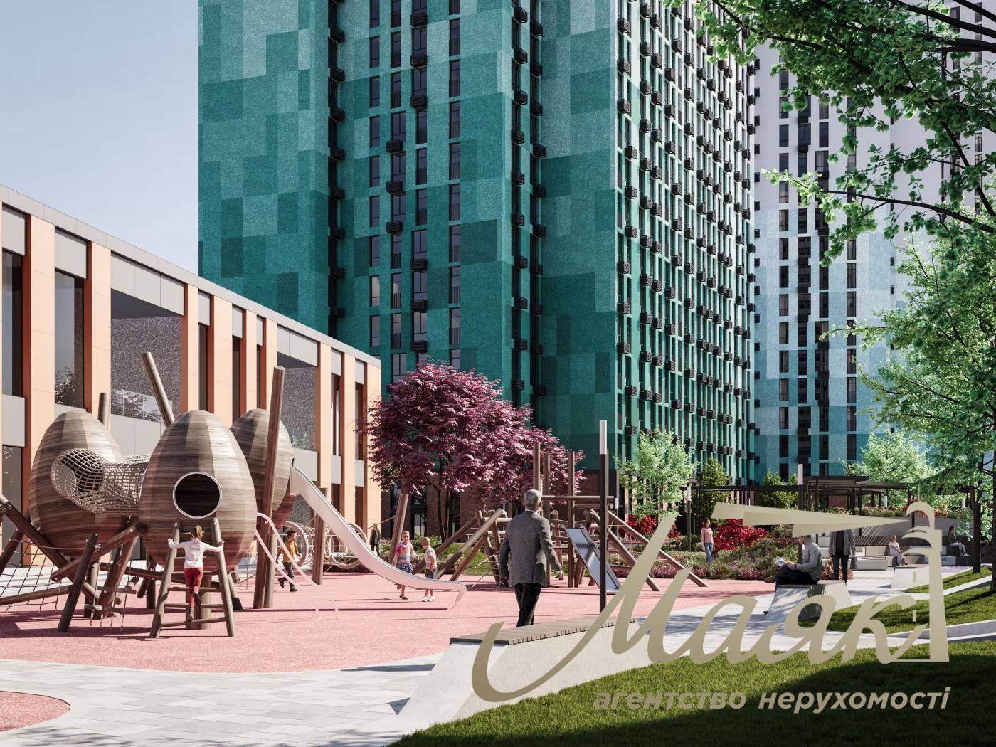 For sale 1-bedroom apartment 59 m2 in the new LCD BELLEVIE, str. Berezhanskaya, Obolon, Kiev