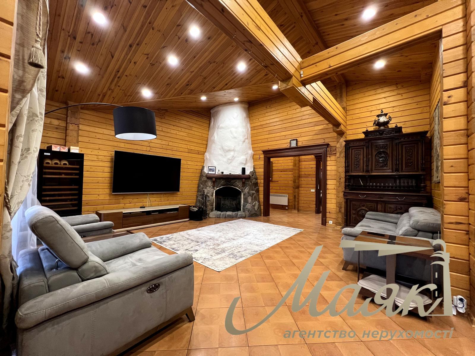 Оренда 1-поверхового будинку 236м2 в с. Лісники, Новообухівський напрямок, Київська область.