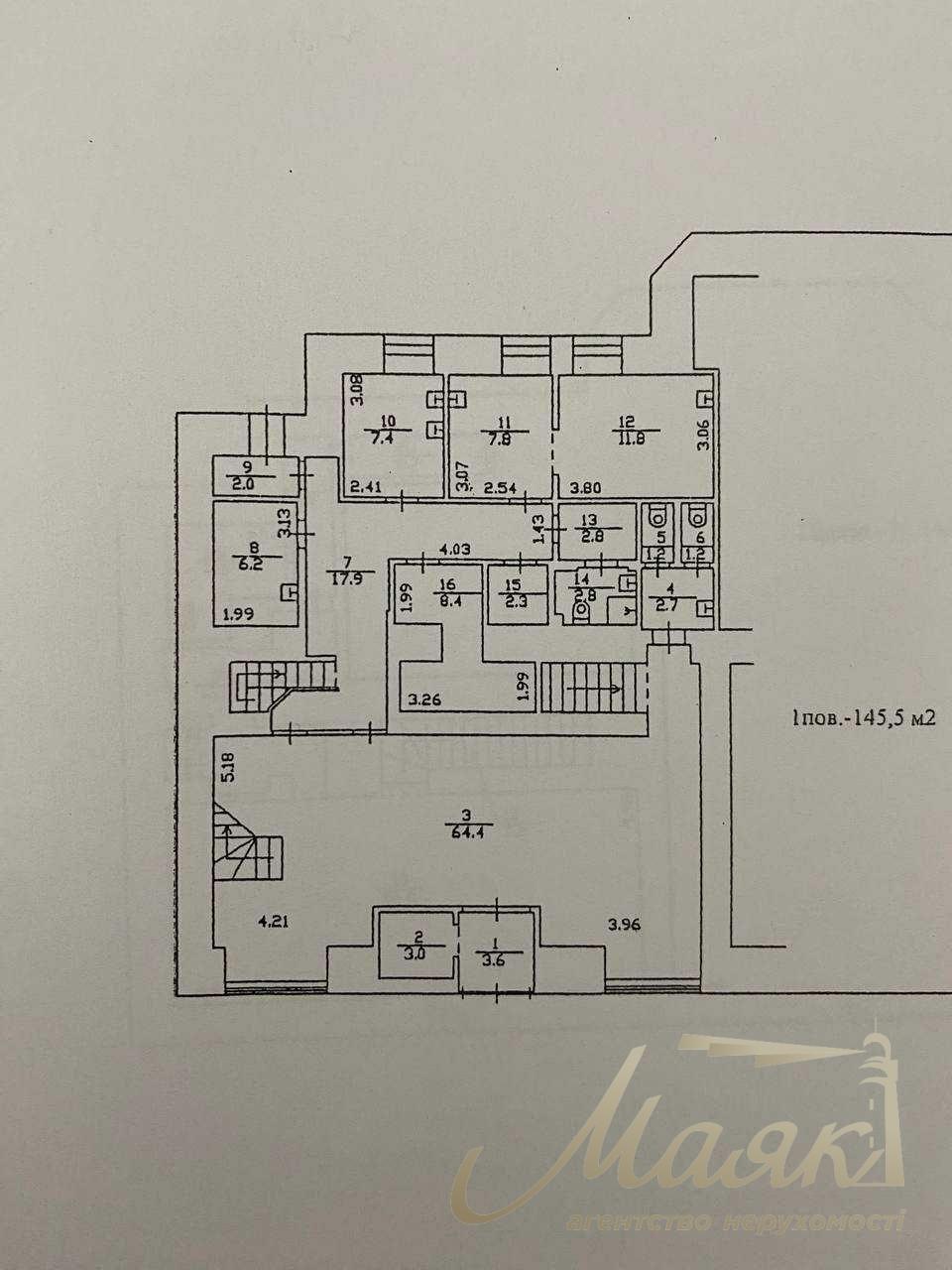 Оренда фасадного приміщення 307м², Велика Васильківська