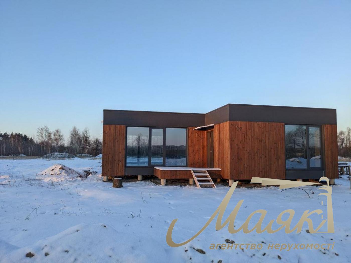 Продаж заміського будинку 76 кв. Ділянка 6 соток. Вишневе, с. Немішаєве. Біля озера.