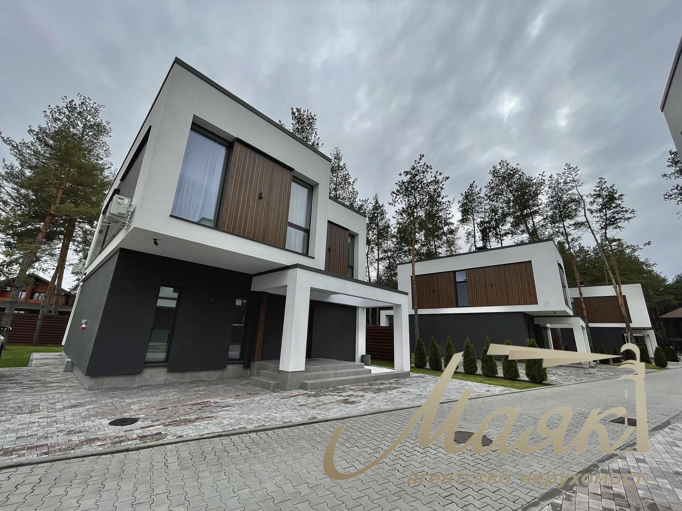 Rent a 150-square-meter two-story house in the “GoldFish” residential complex, Lebedevka, Vyshgorod District
