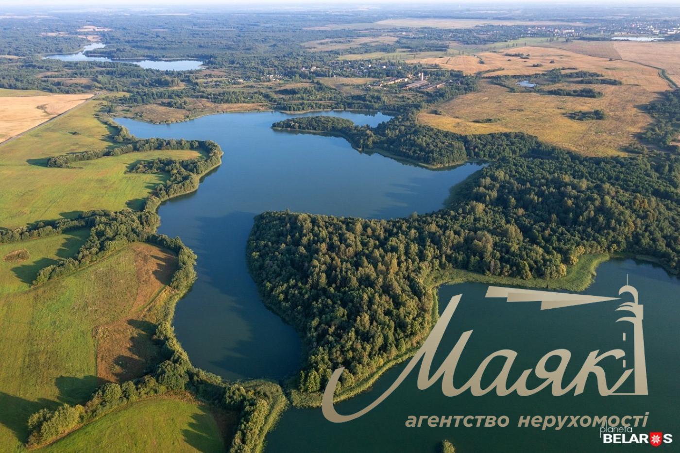 Продаж землі під інд. будівництво в місті в лісі.