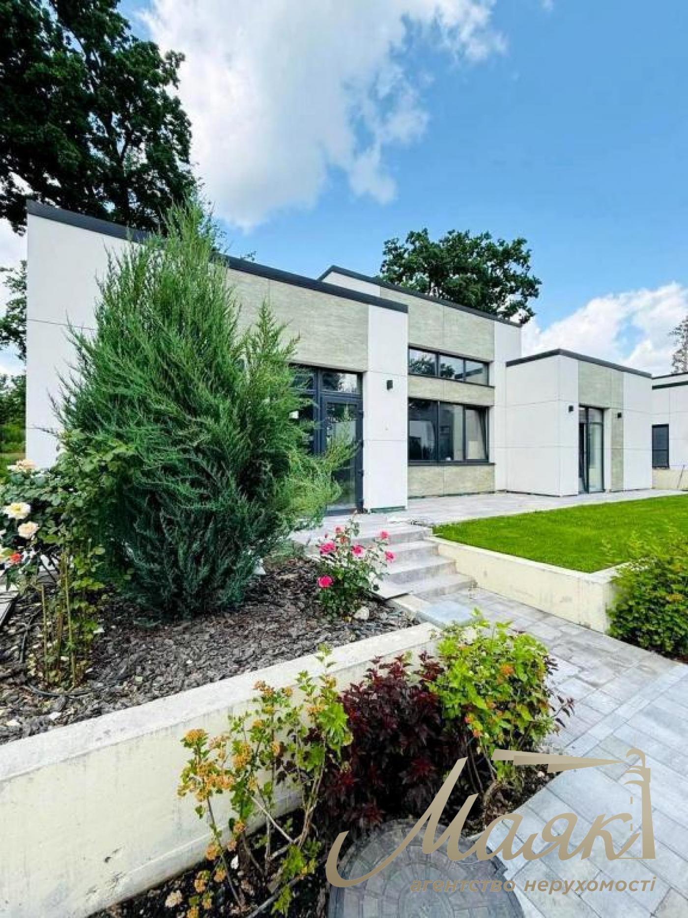 Продаж сучасного будинку 172м2 у закритому КМ Лісники, поруч ліс