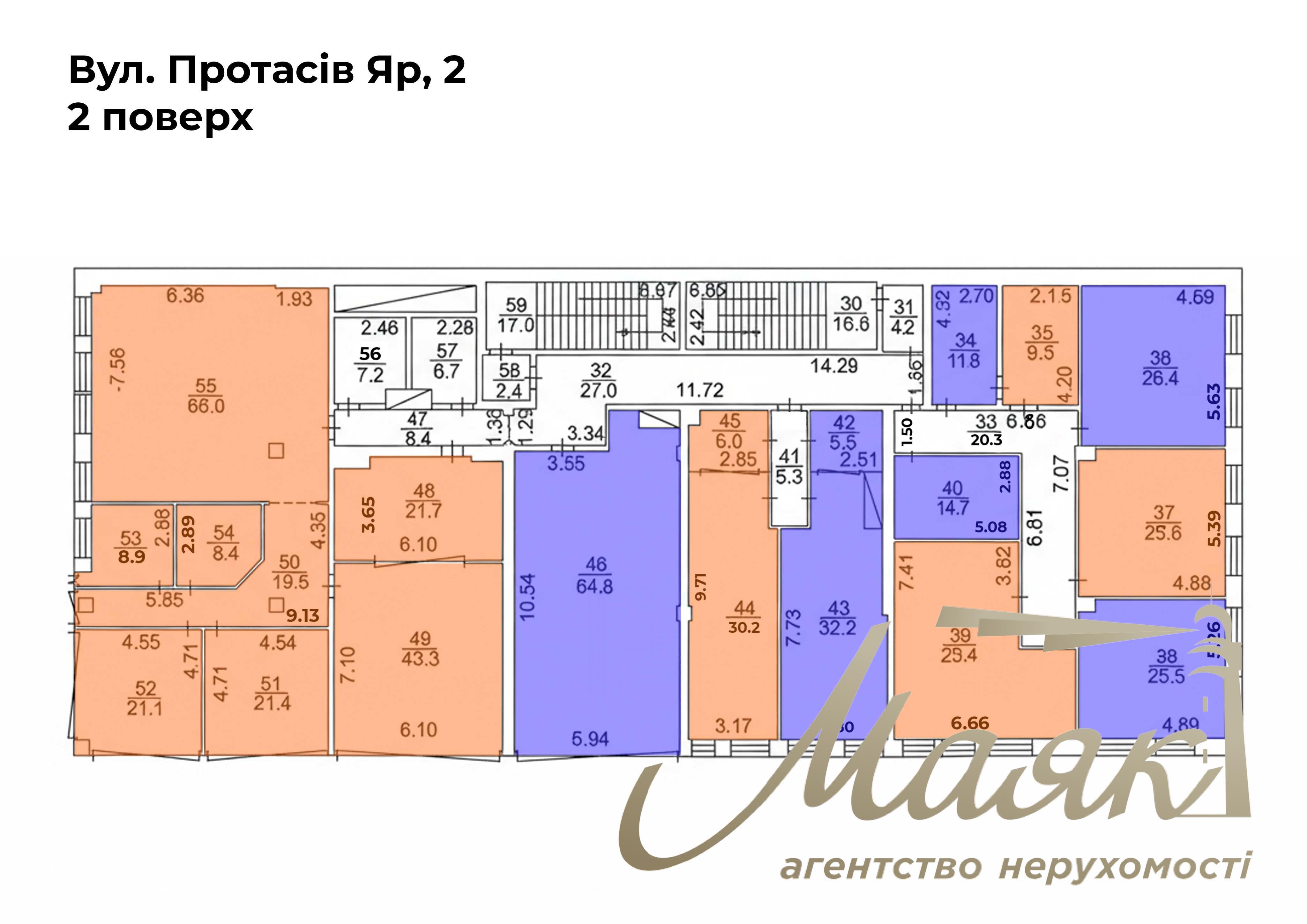 Rent office space 583m2 Protasov Yar str., 2 , Solomenka