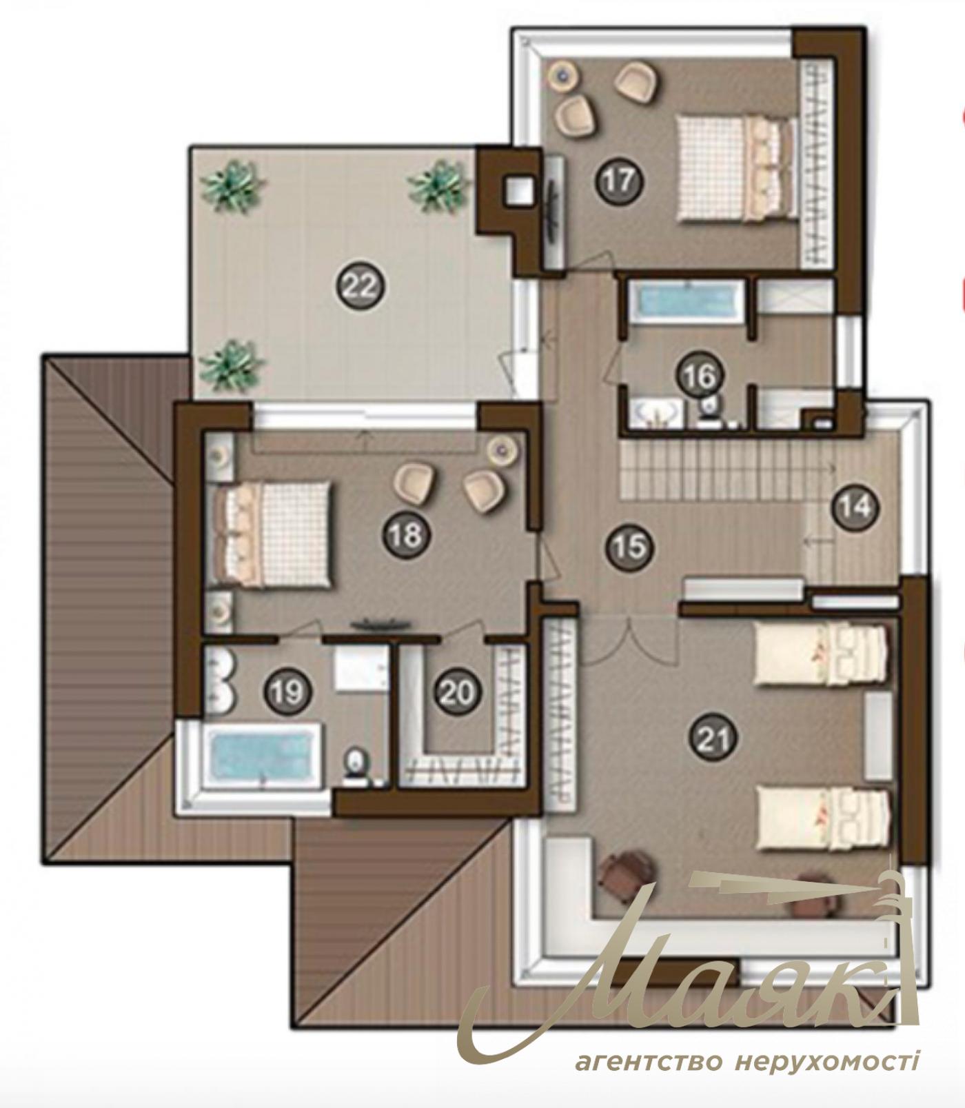 Продаж 2-поверхового будинку площею 292 м², Ходосівка, КГ «Нова Ходосівка»