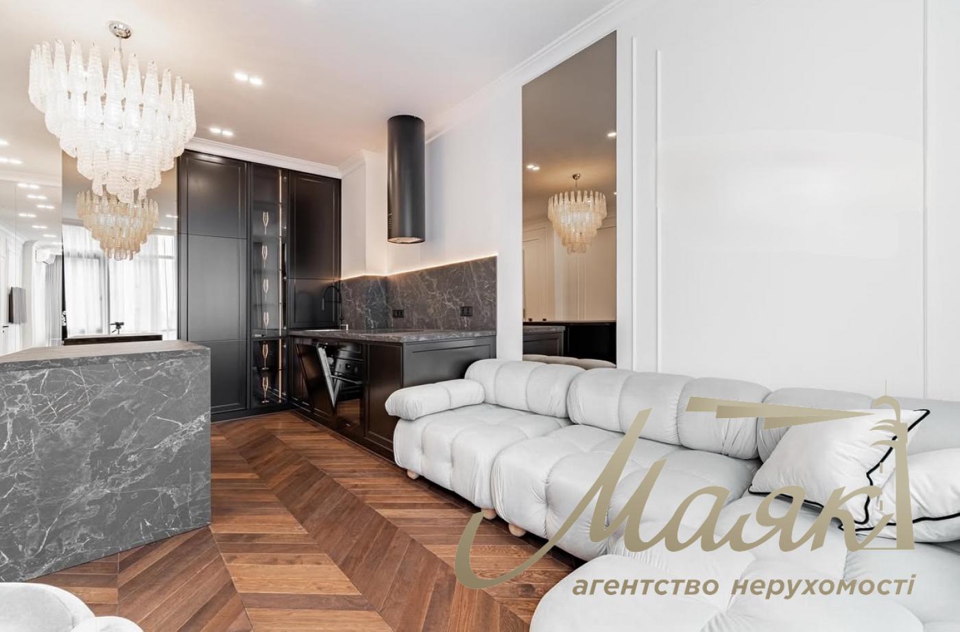 Продаж стильної 1-кімнатної квартири 51м2 у ЖК "Новопечерські Липки", вул. Драгомирова, 19а, Печерський район, Центр.