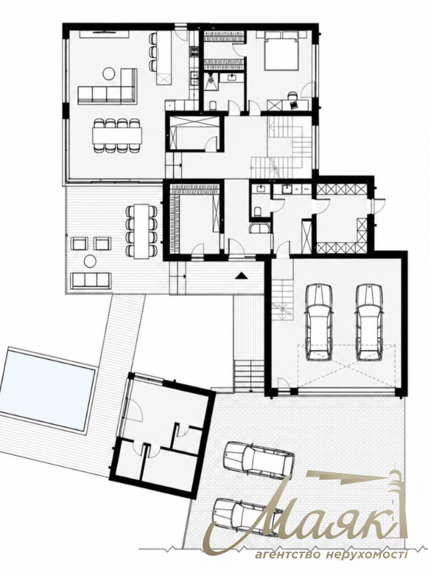 Продаж 2-поверхового будинку площею 350 м², Ходосівка, КГ «Нова Ходосівка»