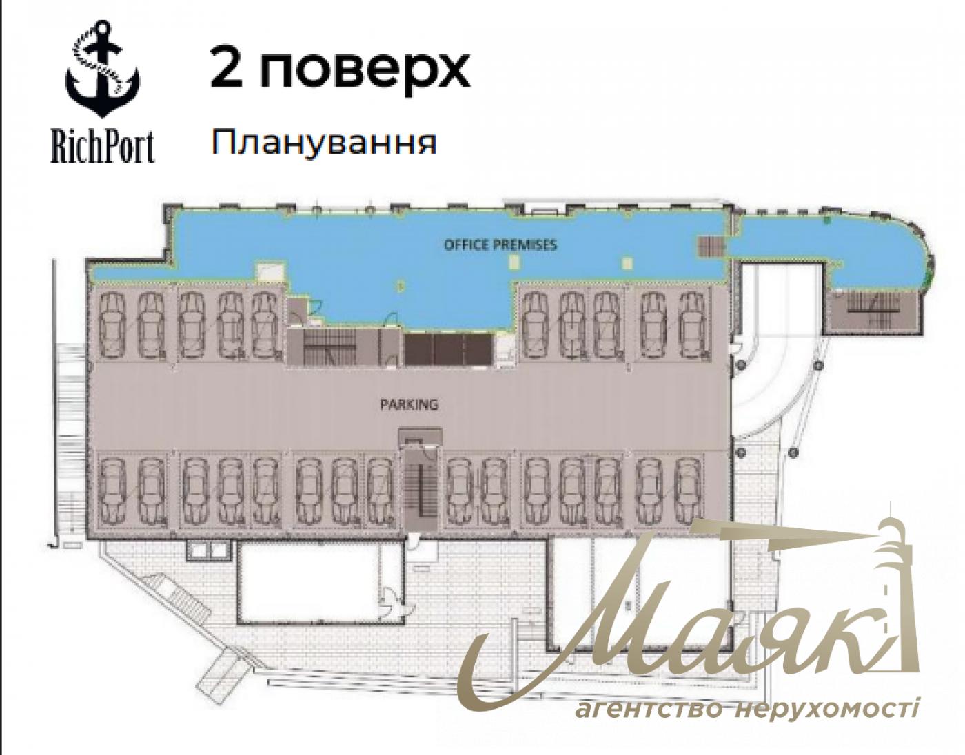 Аренда офиса 340м2 на Подоле ул. Сагайдачного в Бизнес центре клас А