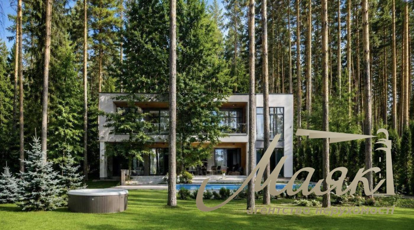 Оренда заміського будинку 215м2 з басейном у престижному передмісті Києва, Обухівський напрямок.