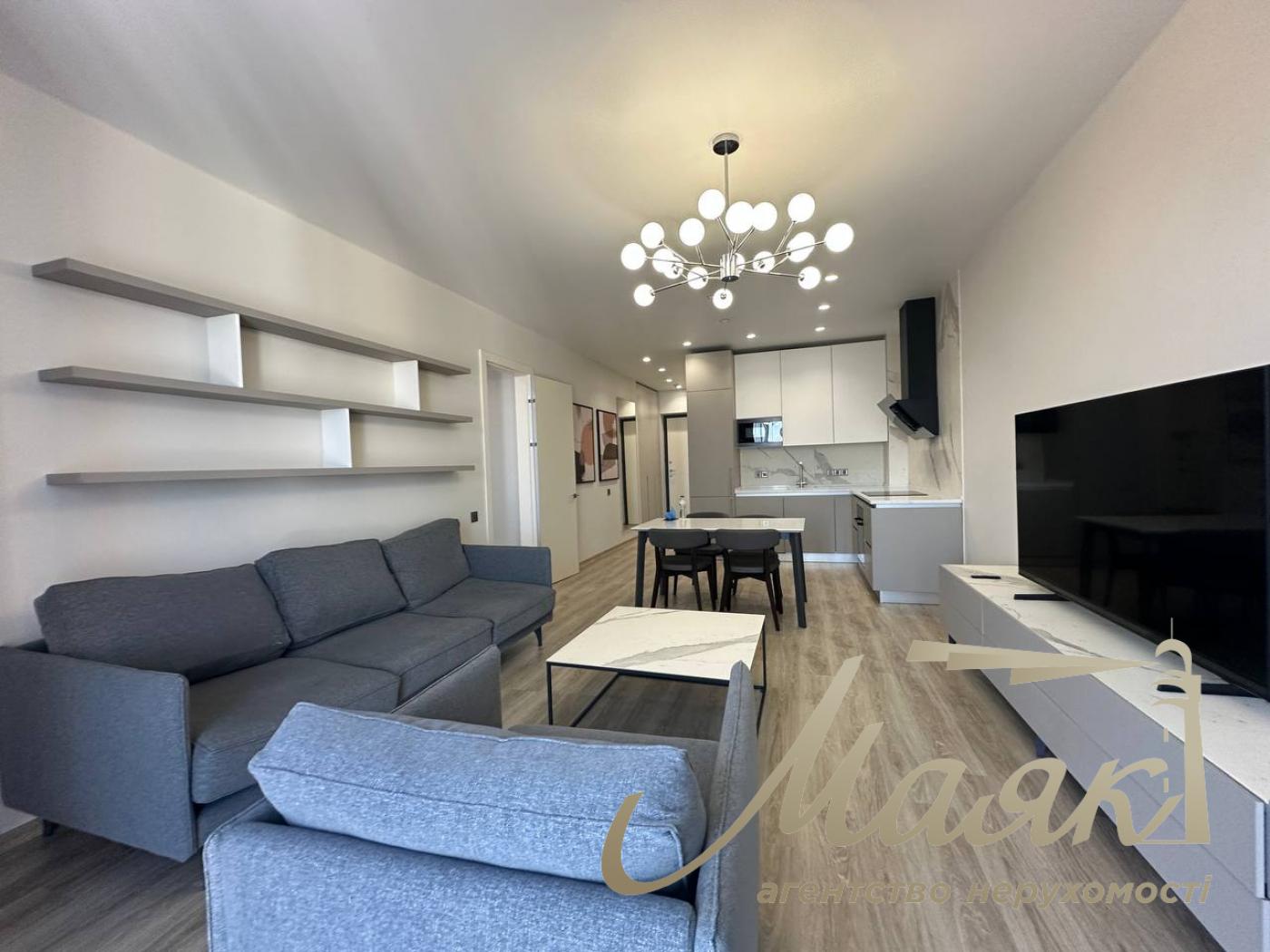 Оренда 2-кімнатної квартири площею 75 м² у ЖК «Atlantic Residences», вул. Антоновича, 118, «Палац України».