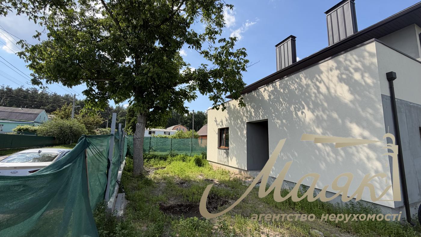 Продаж сучасного 2х-поверхового будинку 200 м² + тераса 30м2 у с. Віта поштова, Київська область, Ліс, Асфальтований під'їзд, Теремки, Одеський напрямок.