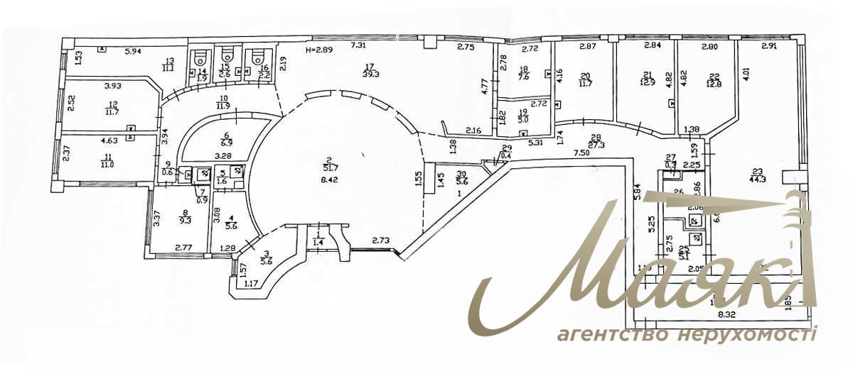 Оренда комерційного приміщення по вул.Назарівська 7-Б, Університет.