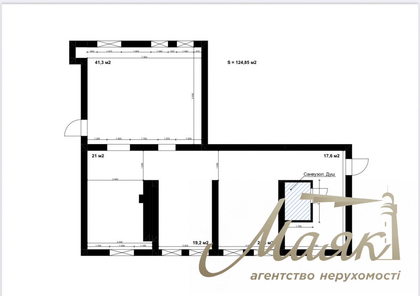 Rent Commercial area 130m2 Reznytska str., Pechersk, Kiev