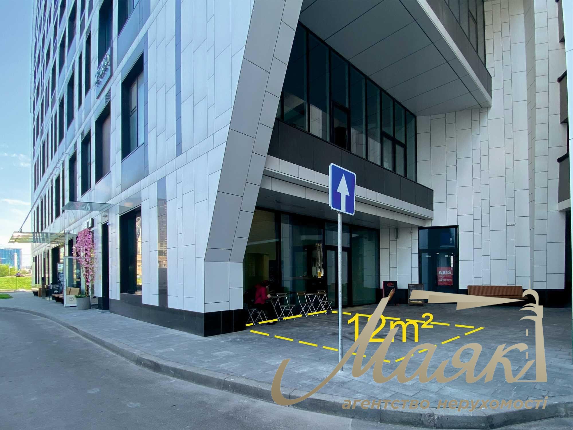 Продаж фасаду ЖК Manhattan, кафе 17,8+12 м, ФАСАД