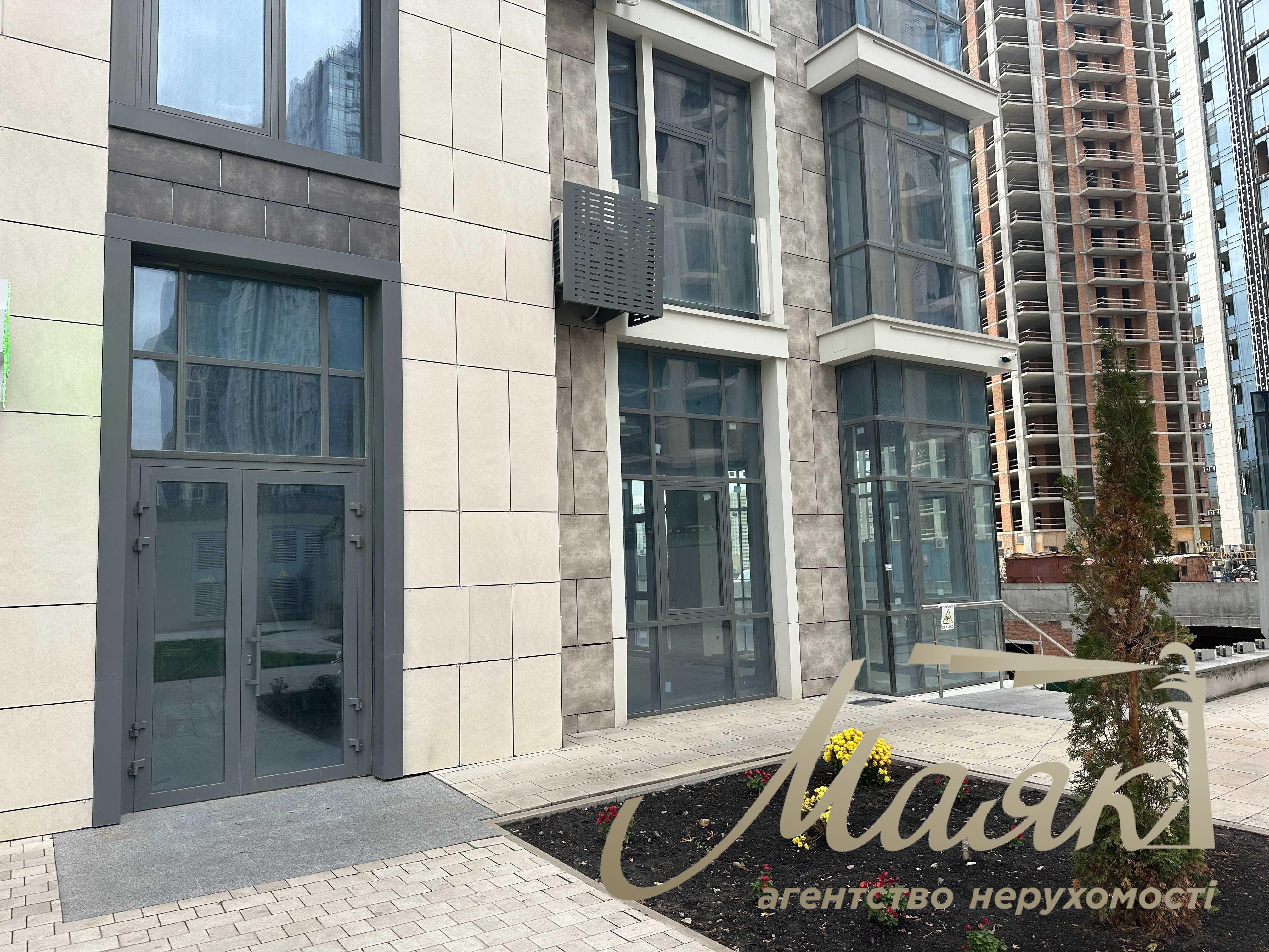 Rent front commercial premise 157 m2 LCD "Novopecherskie Lipki" Andriy Verkhoglyada str. 19-A, Kyiv