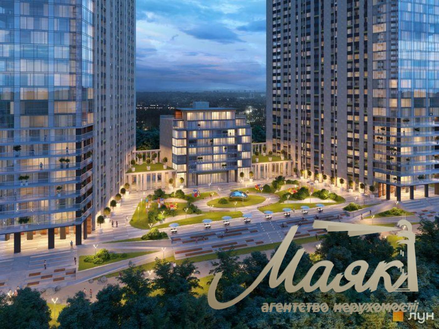 For sale 3-bedroom apartment in LCD Metropolis, Goloseevsky district, Teremki